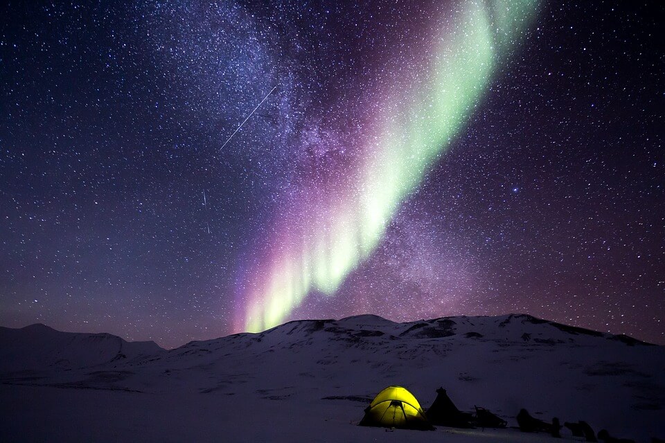 dónde ver la aurora boreal alaska